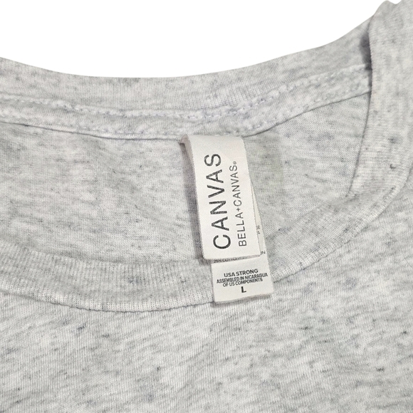 Unisex Coffey Anderson Mr. Red White & Blue Country Music Tee Heather Grey L‎ - Picture 2 of 6